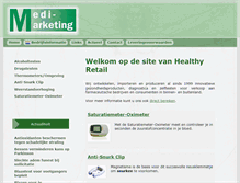 Tablet Screenshot of medi-marketing.nl
