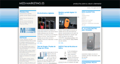 Desktop Screenshot of medi-marketing.es